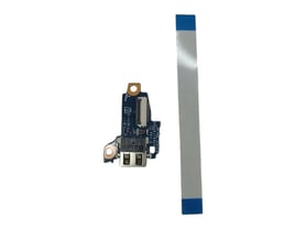 HP for ProBook 440 G6, 440 G7, 450 G6, 450 G7, Power Button, USB Board With Cable (PN: L44578-001, DA0X8JTB8D0)