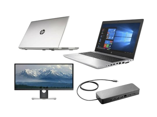 HP ProBook 650 G5 + HP USB-C Universal Dock with 90W Adapter + Dell UltraSharp U2917W - 28,8" IPS Monitor - 15226640 #1