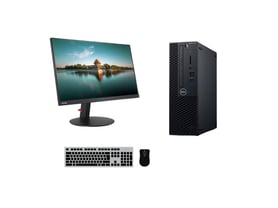 Dell OptiPlex 3070 SFF + Monitor Lenovo ThinkVision T24i-10 23,8"