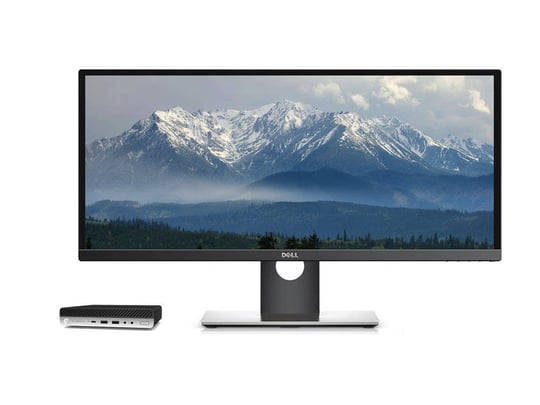 HP ProDesk 600 G4 DM + 28,8" UltraWide Dell UltraSharp U2917W Monitor (Quality Silver) - 2070513 #1