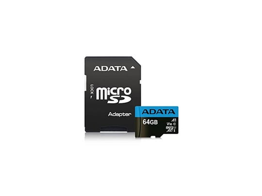 ADATA 64GB MicroSDXC UHS-I 100/25MB/s + adapter - 1270004 #1