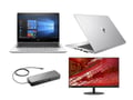 HP EliteBook 830 G5 + HP USB-C Universal Dock with 90W Adapter + Lenovo ThinkVision T27i-10 27" IPS NEW Monitor - 15226641 thumb #0