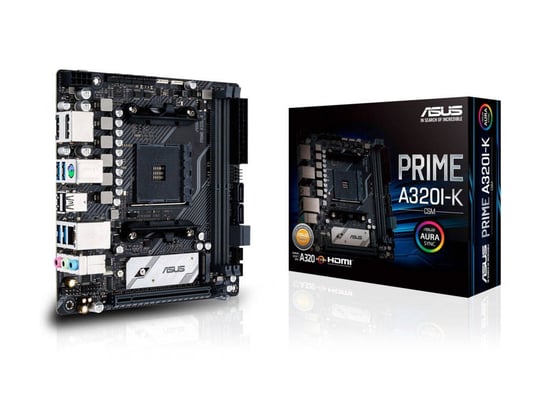 ASUS PRIME A320I-K soc.AM4 A320 DDR4 mITX PCIe M.2 HDMI DP - 1450019 #1