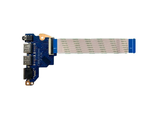HP for ProBook 470 G3, USB, RJ45, Audio, Board, With Cable (PN: DA0X63TB6F1) - 2630450 #3