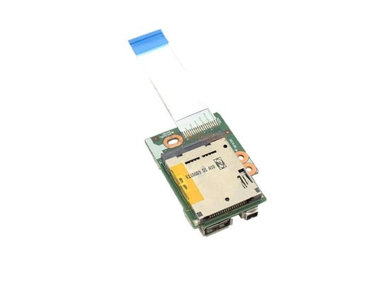 HP for ProBook 6450b, 6550b, USB, FireWire, Card Reader Board With Cable (PN: 613311-001, 6050A2331801) - 2630076 #1