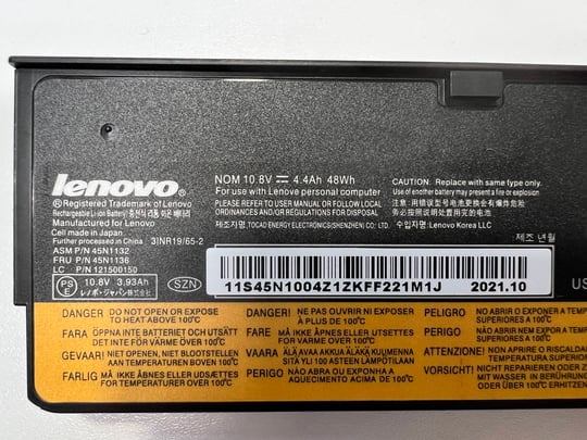 Lenovo External battery for ThinkPad x240, x250, T440, T450, T460, T550, T560, L450,  L460, L470 - 2080087 #3