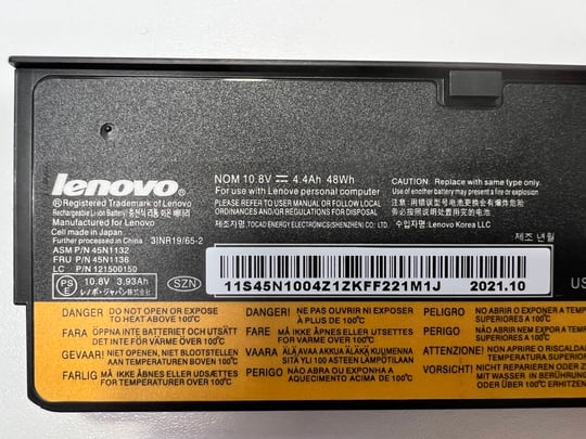 Lenovo External battery for ThinkPad x240, x250, T440, T450, T550, T560 Notebook batéria - 2080087 #3
