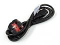 VARIOUS UK PC Power 3 pin to C13 Male Cable power - 1100014 (használt termék) thumb #3