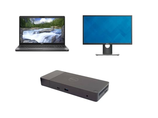 Dell Latitude 5500 + Docking station Dell WD19 USB-C K20A001 with 180W Adapter + Monitor Dell Professional P2417H - 15227811 #1