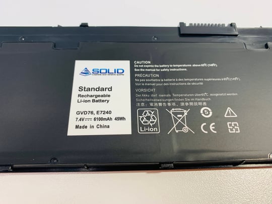 Replacement for Dell Latitude E7240, E7250 Laptop akkumulátor - 2080093 |  furbify