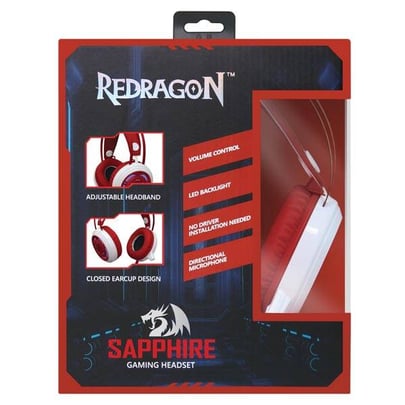 Redragon SAPPHIRE, Gaming Headphones with Microphone, 2x 3.5 mm jack + USB - 1350026 #3