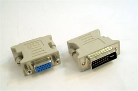 Gembird Adapter DVi-I to VGA (24M/15F)