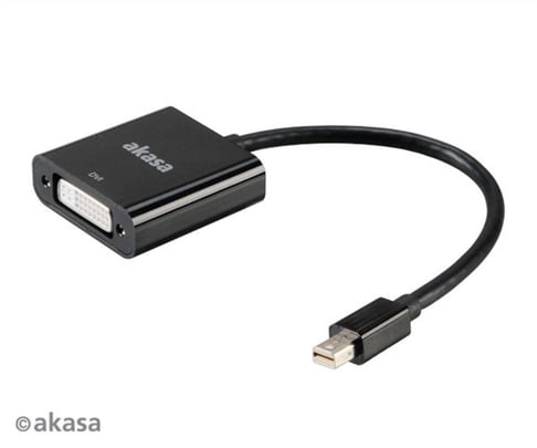 AKASA adapter mini DP na DVI - 20 cm Redukció - 1720011 | furbify