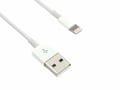 C-Tech USB 2.0 Lightning (IP5) Sync and Charge cable, 2m, White - 1110004 thumb #1