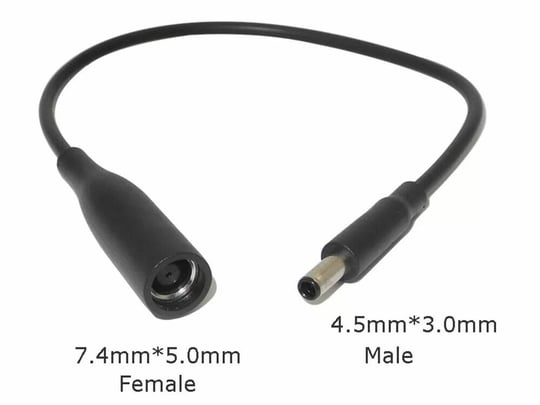 Replacement for Dell, Charging Converter Cable (7.4mm to 4.5mm) - 1720063 #3