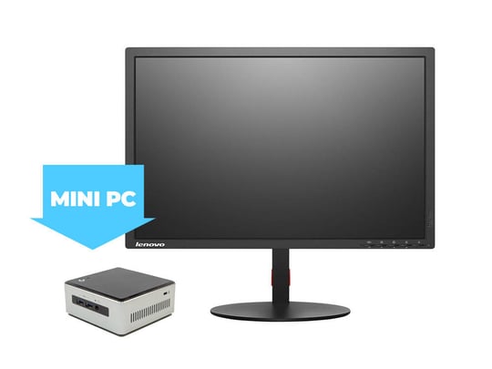 Intel NUC5i5MYHE Mini PC + 22" Monitor Lenovo T2254p + FullHD Webkamera + Wireless Myš a Klavesnica - 2070223 #1