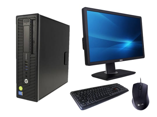 HP ProDesk 600 G1 SFF + Monitor DELL Professional P2212H +
