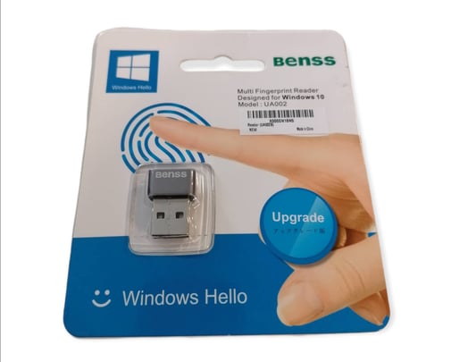 Benss USB Fingerprint Reader - compatible with Windows Hello - 2010015 #1