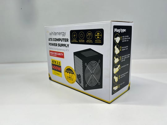 Whitenergy ATX-400W Tápegység - 1650009 | furbify