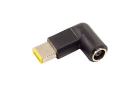 Lenovo Adapter (round -> flat / square plug) rectangle 90degree
