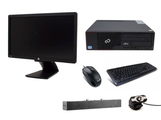 Fujitsu Esprimo E710 SFF + 21,5" HP Z22i Monitor + Webcamera + HP S100 Speaker Bar 2,5W + Klavesnica a Myš - 2070175 #1