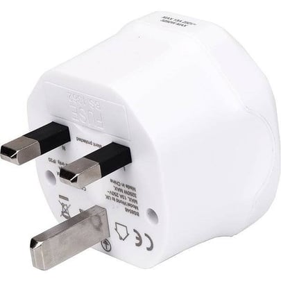 Wontravel Travel Adapter Wontravel WL-07 - EU, AUS, US -> UK, White - 1720041 #1