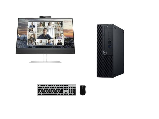 Dell OptiPlex 3070 SFF + HP E24m G4 USB-C Conferencing Monitor 23,8" - 2070804 #1