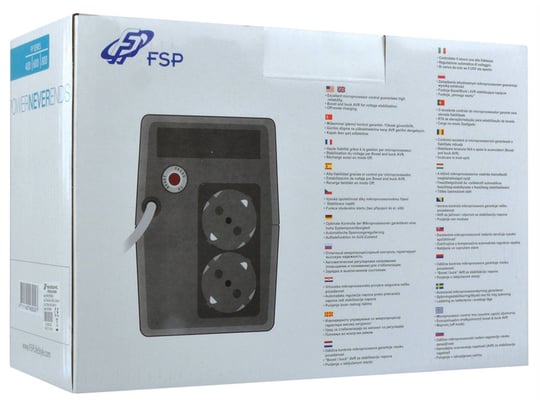 FSP/Fortron UPS FP 800, 800 VA, line interactive - 1950008 #6