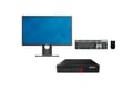 Lenovo ThinkCentre M910q Tiny + Monitor Dell Professional P2417H 24" - 2070711 thumb #0