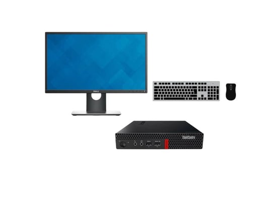 Lenovo ThinkCentre M910q Tiny + Monitor Dell Professional P2417H 24" - 2070711 #1