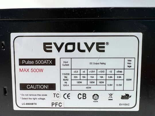 EVOLVEO Pulse 500W ATX - 1650211 #2