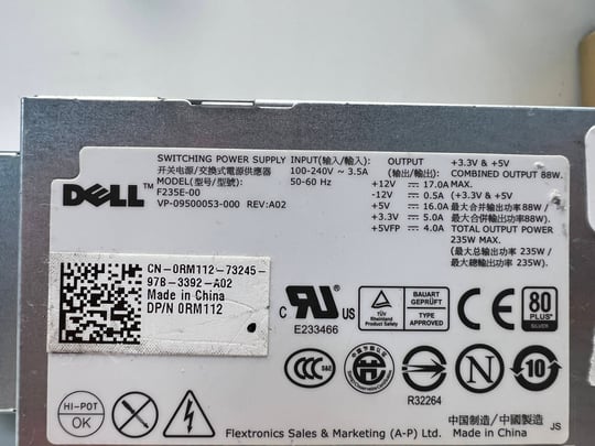 Dell for Optiplex 760, 780, 960 SFF - 235W - 1650127 #2