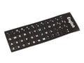 Furbify English layout - Black Keyboard sticker - 1530014 (használt termék) thumb #1