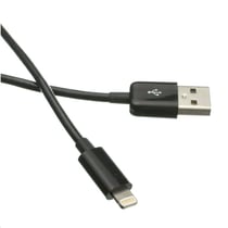 C-Tech USB 2.0 Lightning (IP5) Sync and Charge cable, 1m, Black