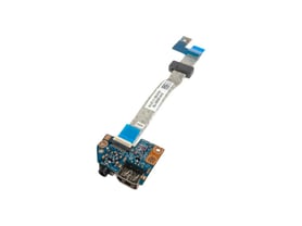 Dell for Latitude E5530, Audio, USB Board With Cable (PN: 0QXW00, 08DVRJ, NBX00011700) - 2630345