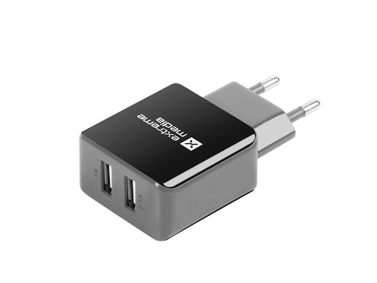 Natec USB Charger, 2x USB - 2,1A, Black Smartphone charger - 2310003 #2