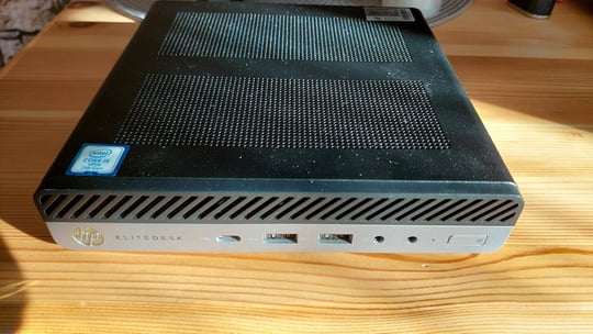 HP EliteDesk 800 65W G3 DM értékelés Krisztián #2