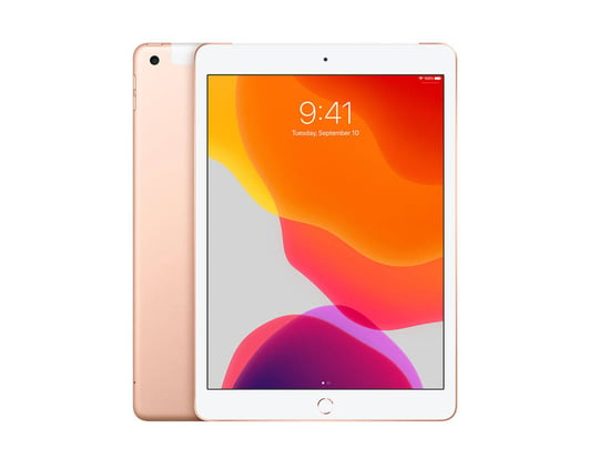 Apple iPad 7 Cellular (2019) Gold 128GB Tablet - 1900068 | furbify