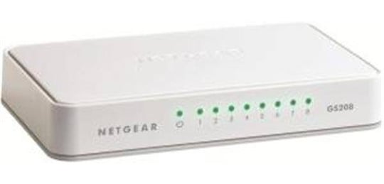 NETGEAR 8xGIGABIT Desktop Switch, GS208 - 1510009 #1