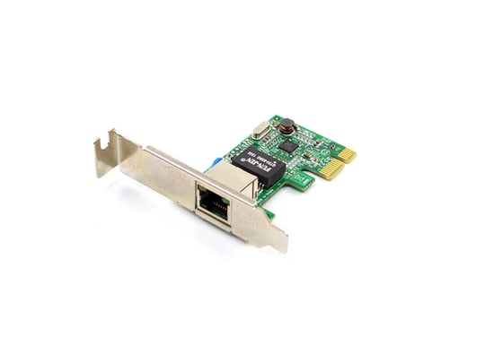 VARIOUS LAN card PCI-E x1 1x 10/100/1000MBit/Sec. LP - 1500018 #1