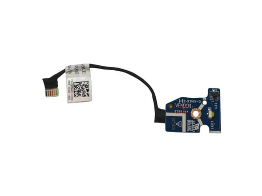 Dell for Latitude 7390, LED Indicator Board With Cable (PN: LS-E121P, 09XWHC, DC02002LT00) - 2630330 #1