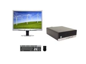 HP ProDesk 600 G4 SFF + Monitor Philips 240P4Q 24"