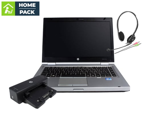 HP EliteBook 8440p + HP Compaq HSTNN-I11X Docking Station + Headset - 1523220 #1