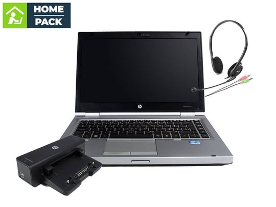 HP EliteBook 8440p + HP Compaq HSTNN-I11X Docking Station + Headset laptop  - 1523220 | furbify