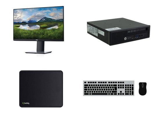 HP EliteDesk 800 G1 USDT + 23" Dell Professional P2319H (Quality Silver) - 2070462 #1