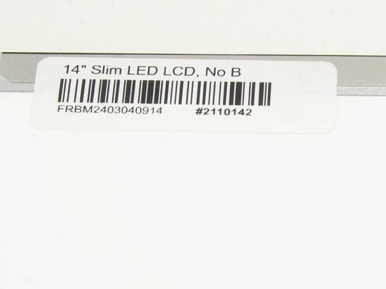 HP 14" Slim LED LCD, No Bracket (PN: B140HAN04.D, P140E340-B-AMI) - 2110142 #3