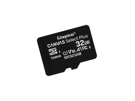 Kingston 32GB microSDHC Canvas Select Plus A1 CL10 100MB/s