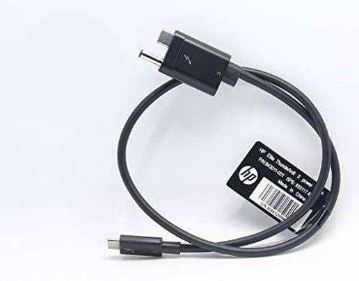 HP Elite Thunderbolt 3 power cable (1 x Barrel connector 4,5 mm) Cable USB - 1110053 (használt termék) #1