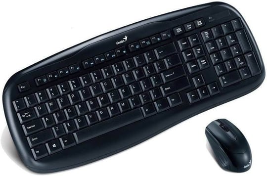 Genius set KB-8000X USB Black CZK+SK, wireless keyboard + mouse - 1380025 #1
