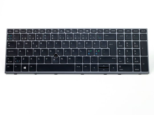HP EU for HP Elitebook 850 G5, 850 G6, 755 G5, Zbook 15u G5 Notebook keyboard - 2100087 (použitý produkt) #3